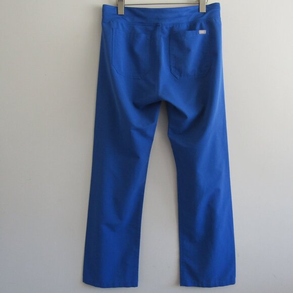 Figs Livingston Basic Scrub Pants Medium Women's Blue Nurse Medical Health - Picture 6 of 13